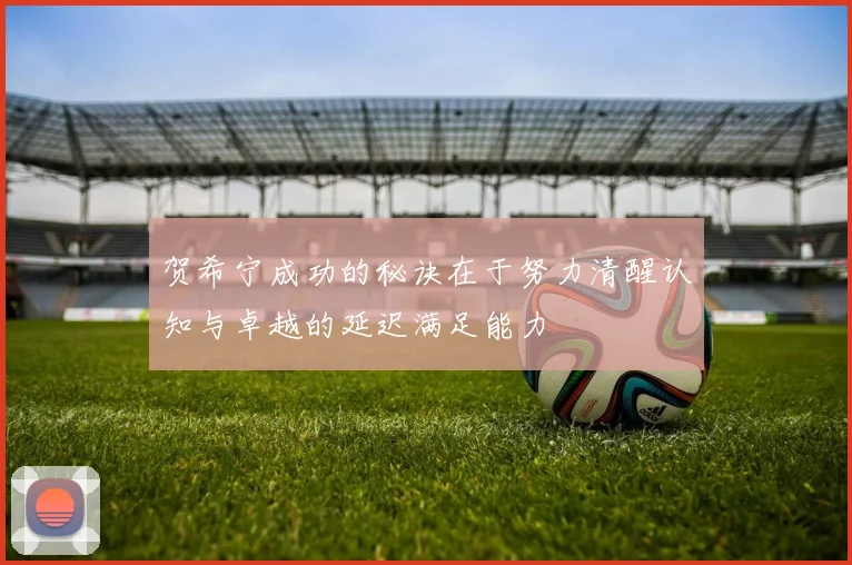 贺希宁成功的秘诀在于努力清醒认知与卓越的延迟满足能力